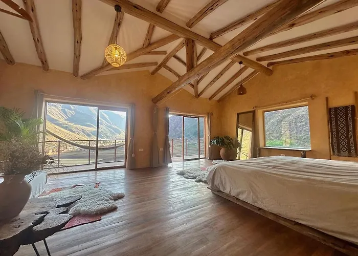 Ferienhaus Dream With Views Of Valley And Roof Terrace Pisac